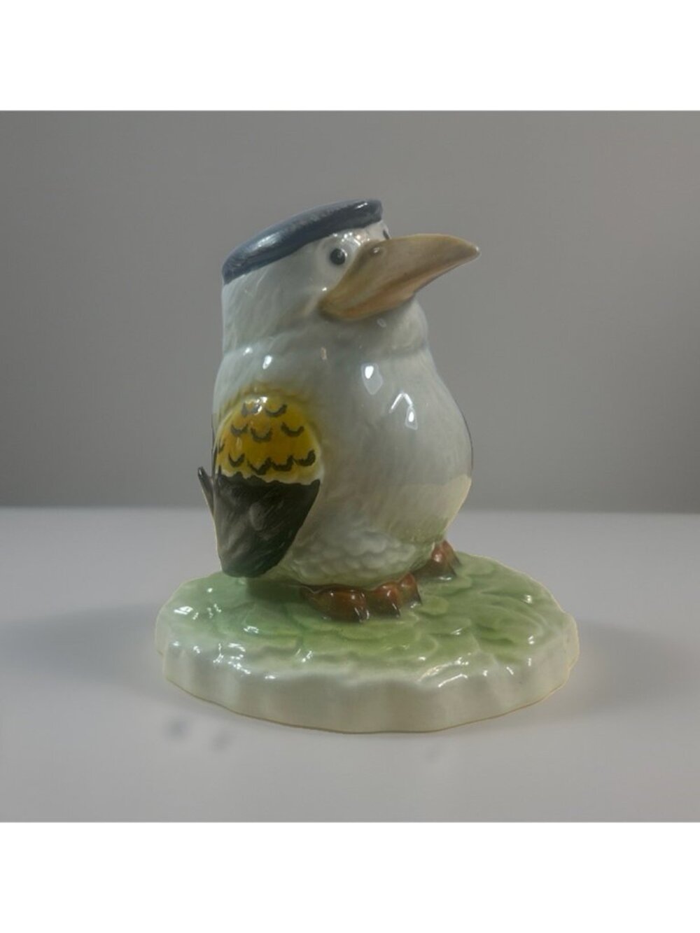GOEBEL BERDZ FIGURINE George Iderdown Vintage 1982 BIRD Figure W. Germany 4”